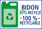 Bidon 30 plastique recycle