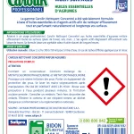 Carolin Nettoyant Concentré aux Huiles Essentielles d'agrumes 5L