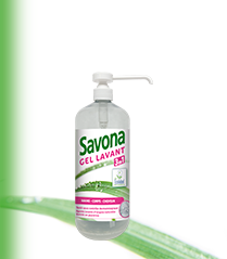 Gel lavant 3 en 1 Ecolabel 1L