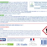 Solivaisselle Pastilles Lave-vaisselle 3 en 1 Ecolabel